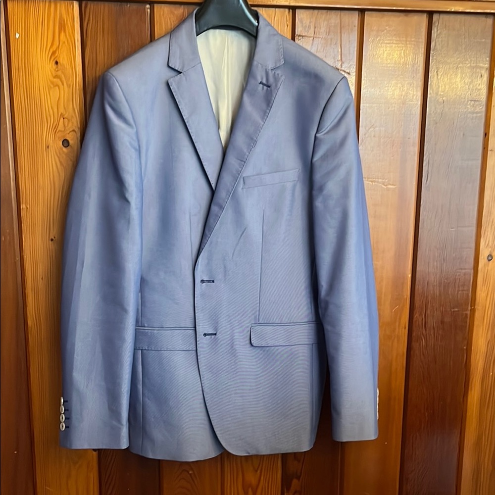 Zara Men's Blue Blazer Like new 40R made in Turkey high quality